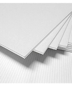 Hoja de Polipropileno Corrugado – Blanco 4 mm Light