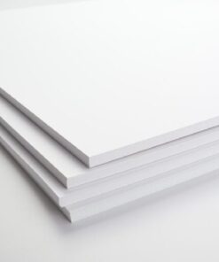 PVC Espumado Blanco 2 mm 0,50 g/cm3 1.22×2.44 MT