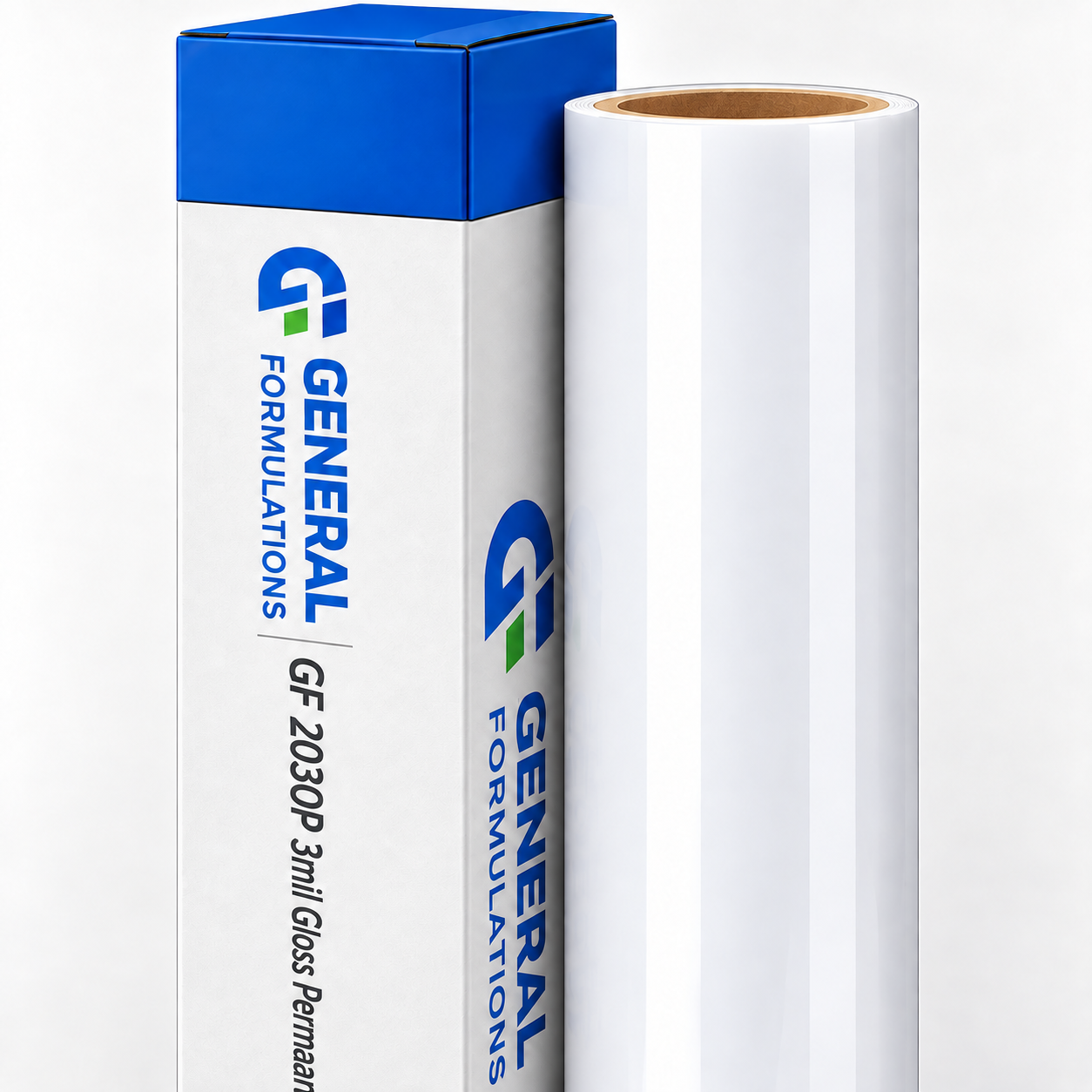 Vinil Adhesivo GF 203OP | Blanco Brillante 3 Mil