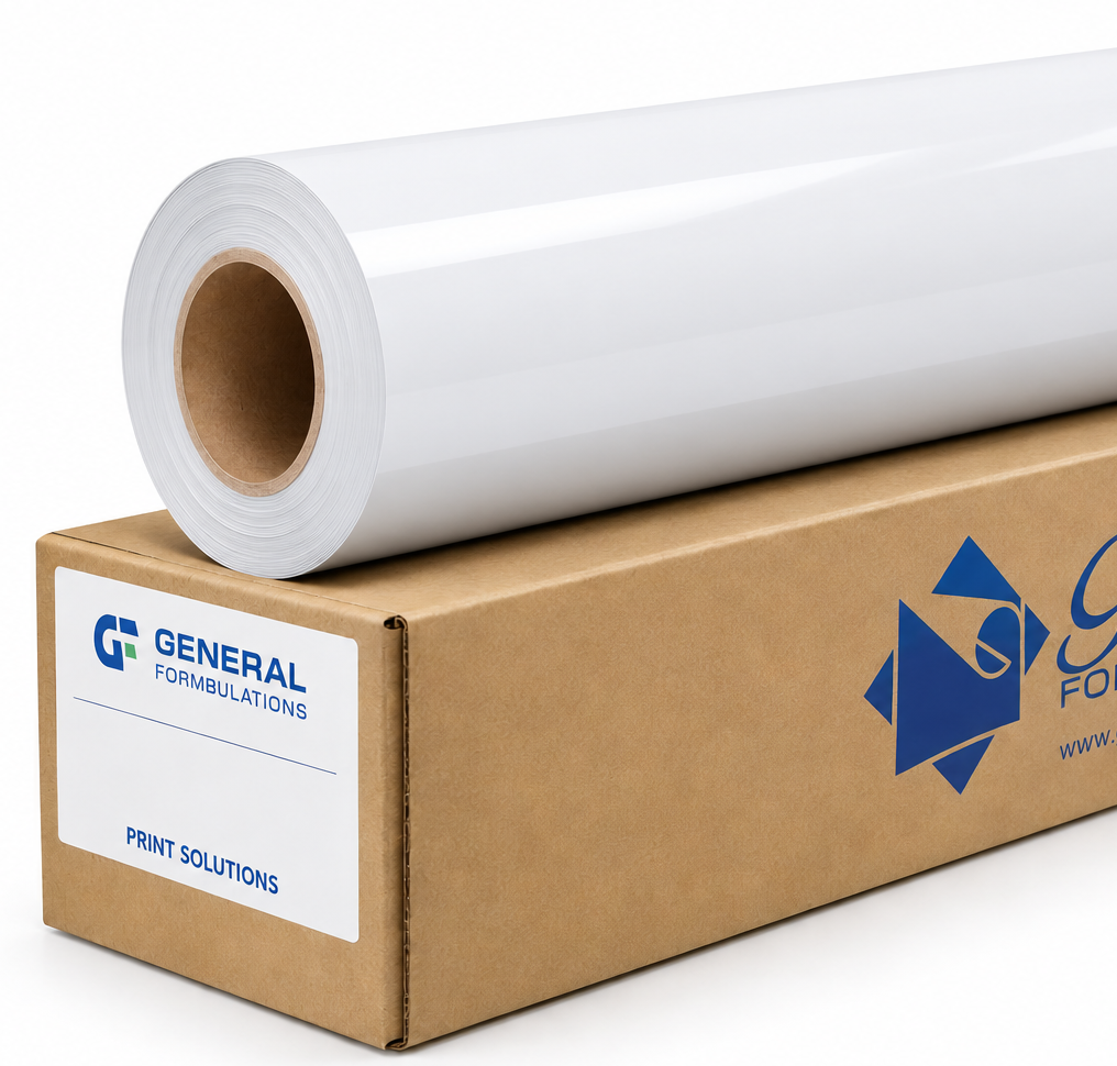 Vinil Adhesivo de Corte CC500 | Blanco Brillante 3 Mil